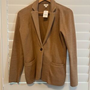 J. Crew Women's Brown/Tan Blazer